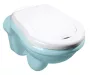 Sapho Kerasan Retro WC-ülőke, Soft close, fehér/króm 108901