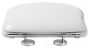 Sapho Kerasan Retro WC-ülőke króm színű pánttal, fehér 109001