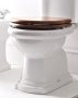 Sapho Kerasan Retro WC-ülőke bronz színű pánttal, dió 109340