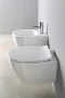 Sapho Isvea Sentimenti fali WC szett beépíthető tartállyal, nyomógombbal és soft close ülőkével