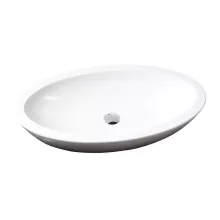   Sapho Isvea Sistema pultra szerelhető kerámia mosdó 75x42 cm, fehér 10AR65075