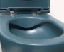Sapho Isvea Infinity mélyöblítésű Rimless fali kerámia WC csésze 36,5x53 zöld 10NF02001-2P