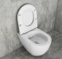 Sapho Infinity mélyöblítésű Rimless fali kerámia WC csésze 36,5x53 fehér 10NF02001