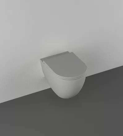 Sapho Isvea Infinity mélyöblítésű Rimless fali kerámia WC csésze 36,5x53 szürke 10NF02004-2V