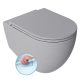 Sapho Isvea Infinity mélyöblítésű Rimless fali kerámia WC csésze 36,5x53 szürke 10NF02004-2V