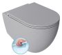Sapho Isvea Infinity mélyöblítésű Rimless fali kerámia WC csésze 36,5x53 szürke 10NF02004-2V