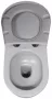 Sapho Isvea Infinity mélyöblítésű Rimless fali kerámia WC csésze 36,5x53 szürke 10NF02004-2V