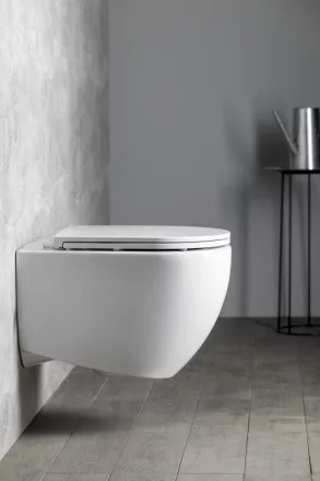 Sapho Isvea Infinity perem nélküli fali WC csésze 36,5x53 cm fehér 10NF02005