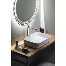   Sapho Infinity Rectangle kerámiamosdó 50x36 cm, fehér 10NF65050
