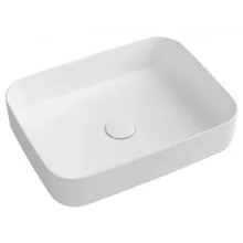   Sapho Infinity Rectangle kerámiamosdó 50x36 cm, matt fehér 10NF65050-2L