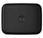 Sapho Infinity Rectangle kerámiamosdó 50x36 cm, fekete 10NF65050-2N