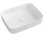 Sapho Infinity Rectangle kerámiamosdó 50x36 cm, fehér 10NF65050