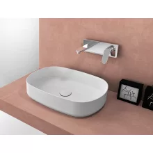   Sapho Infinity Oval kerámiamosdó 55x36 cm, fehér 10NF65055