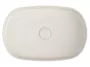 Sapho Infinity Oval kerámiamosdó 55x36 cm, matt elefántcsont 10NF65055-2K