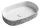 Sapho Infinity Oval kerámiamosdó 55x36 cm, terrazzo kivitelben