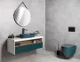 Sapho Infinity Oval kerámiamosdó 55x36 cm, zöld 10NF65055-2P