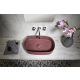 Sapho Infinity Oval kerámiamosdó 55x36 cm, gesztenye vörös 10NF65055-2R