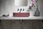 Sapho Infinity Oval kerámiamosdó 55x36 cm, gesztenye vörös 10NF65055-2R