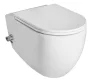 Sapho Infinity fali kerámia WC 36,5x53 cm hideg vizes bidé funkcióval, Rimless 10NFS1001I