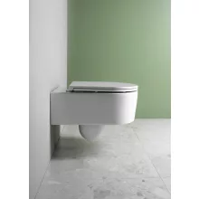 Sapho Isvea Sistema Rimless fali kerámia WC csésze 36x53,5 cm fehér színben.