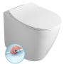 Sapho Isvea Sentimenti álló WC csésze 36x52 cm, Rimless, fehér 10SM10004SV