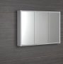 Sapho Batu fürdőszobai tükrösszekrény LED világítással 100x70,8x15,2 cm, fehér 1141130