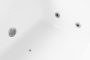 Polysan Evia balos aszimmetrikus akril kád Hidro Air rendszerrel 160x100x47 cm, fehér 11611HA