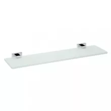 Bemeta Plaza fali üvegpolc 520x35x139 mm, króm 118102042