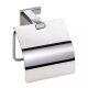Bemeta Plaza WC papírtartó fedéllel 125x125x65 mm, króm 118112012