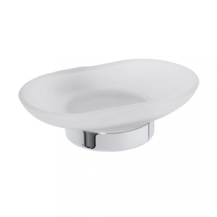Bemeta Oval fali szappantartó 130x35x105 mm, króm 118408021