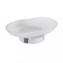 Bemeta Oval fali szappantartó 130x35x105 mm, króm 118408021