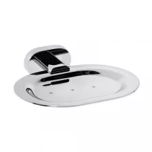   Bemeta Oval fali szappantartó 135x30x130 mm, króm 118408041