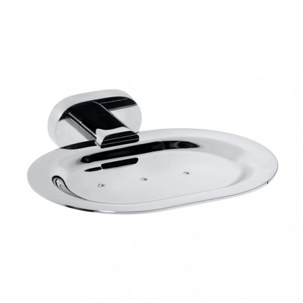 Bemeta Oval fali szappantartó 135x30x130 mm, króm 118408041