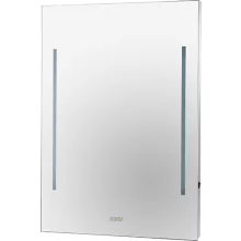   Bemeta tükör órával és LED világítással 60x80x3,5 cm 3W, króm 127201669