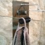Sapho fogas zuhanykabinra, matt fekete 1301-08B