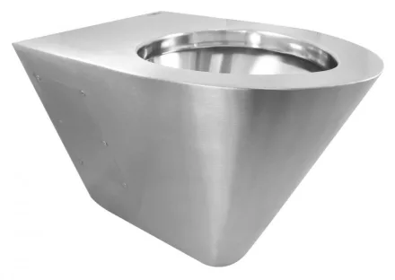 Nofer fali WC csésze 38x30x55 cm, matt inox 13018.S