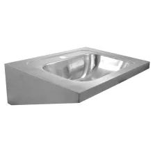   Nofer fali inox mosdó 61x21x46 cm, matt rozsdamentes acél 13033.S