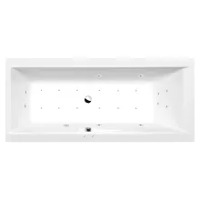   Polysan Cleo akril kád Active Hydro-Air rendszerrel 180x90x48 cm, fehér