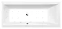 Polysan Cleo akril kád Highline Hydro-Air rendszerrel 180x90x48 cm, fehér 13111.6010