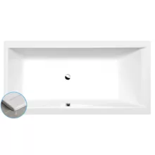 Polysan Cleo Slim kád 180x90x48 cm, fehér 13111S