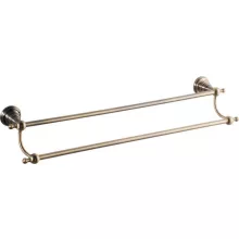   Sapho Diamoon dupla törölköző tartó 60,5 cm, bronz 1318-11