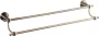 Sapho Diamoon dupla törölköző tartó 60,5 cm, bronz 1318-11