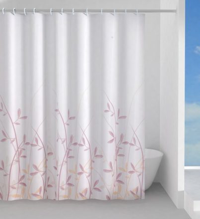 Sapho Flora polyester zuhanyfüggöny 180x200 cm, mintás 1320