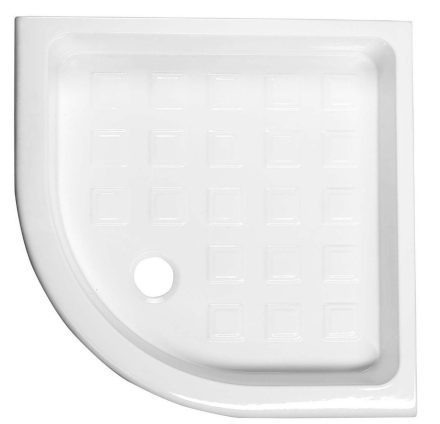 Sapho Kerasan Retro íves zuhanytálca 90x90x20 cm, fehér 133901