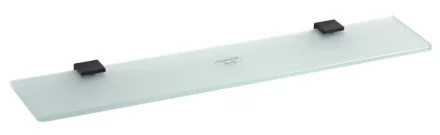 Bemeta Nero üvegpolc 60 cm, fekete kivitelben