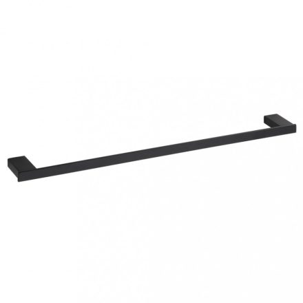 Bemeta Nero törölközőtartó 600x20x59 mm, matt fekete 135004040