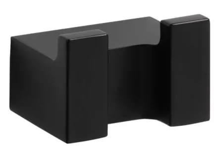 Bemeta Nero dupla fogas 37x26 mm, fekete kivitelben