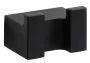 Bemeta Nero dupla fogas 37x26 mm, fekete kivitelben
