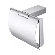   Bemeta Via fali WC papírtartó fedéllel 130x95x90 mm, króm 135012012