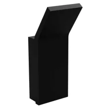 Bemeta Nero fali fogas 25x67x37 mm, matt fekete kivitelben